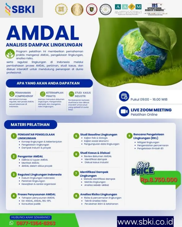 Pelatihan Sertifikasi AMDAL