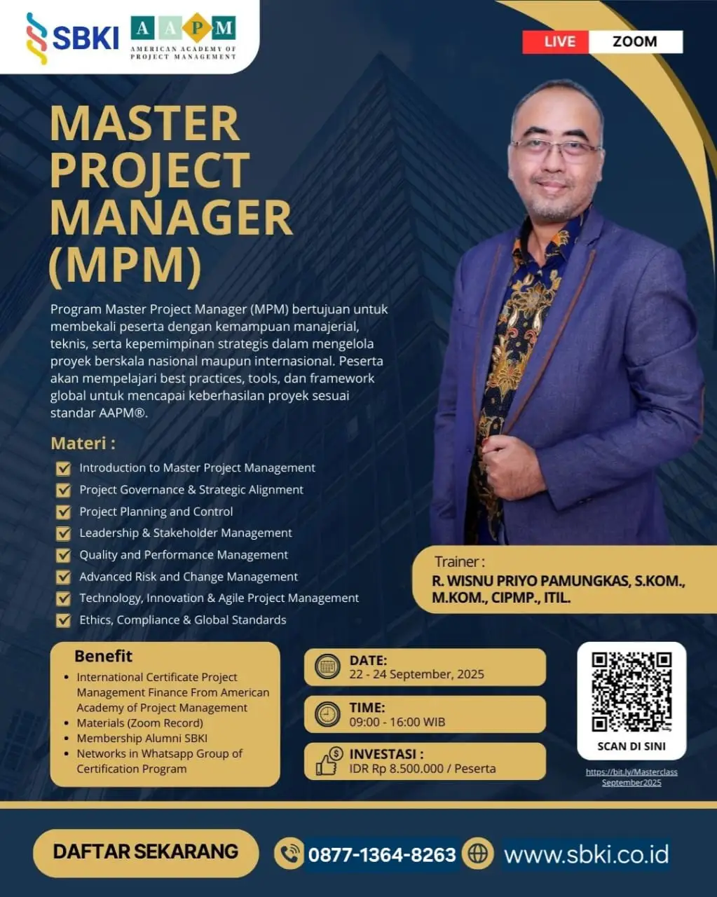 Sertifikasi MPM Master Project Manager