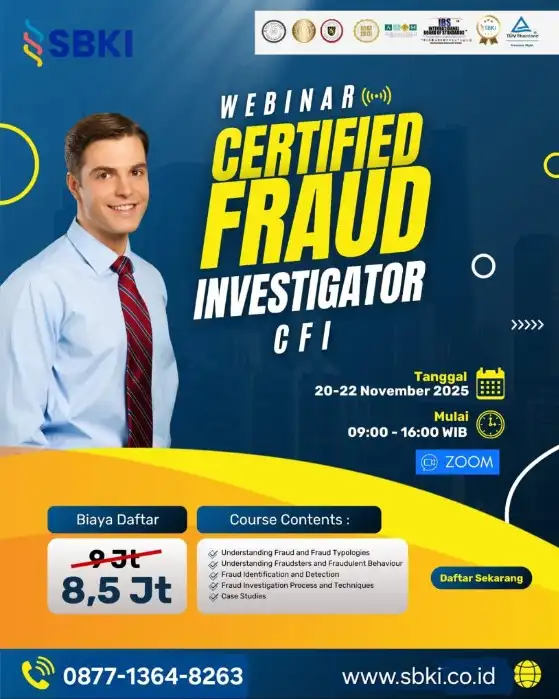 Sertifikasi CFI Certified Fraud Investigator