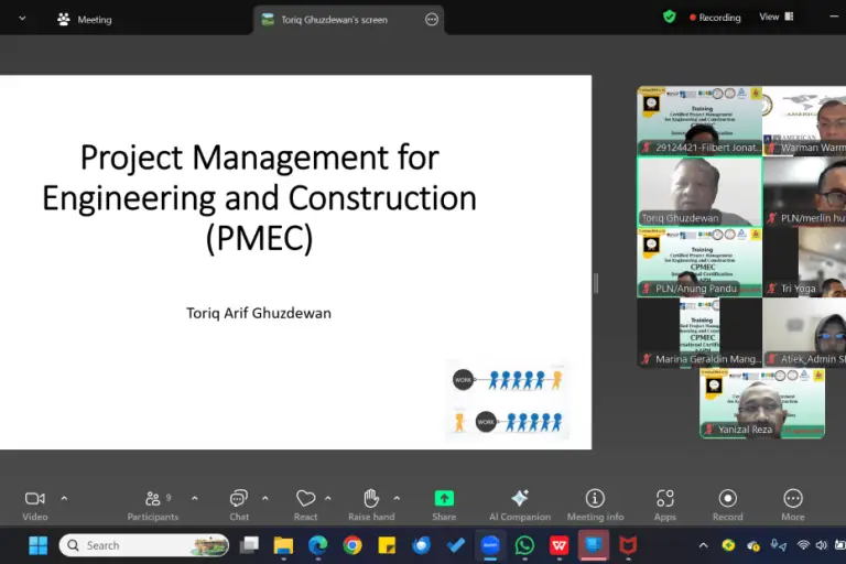 Certified Project Management for Engineer and Construction (CPMEC)