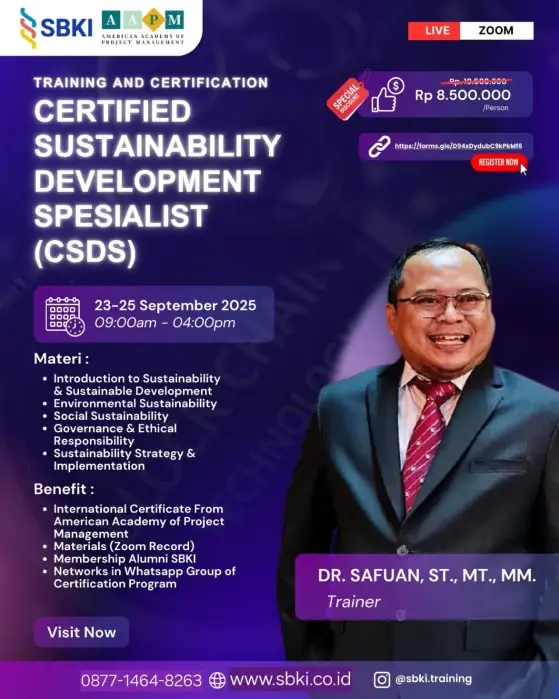 Kursus Sustainability Development